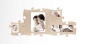 Preview: Country Living Puzzle Rahmen Starter-Set, 4 Rahmen